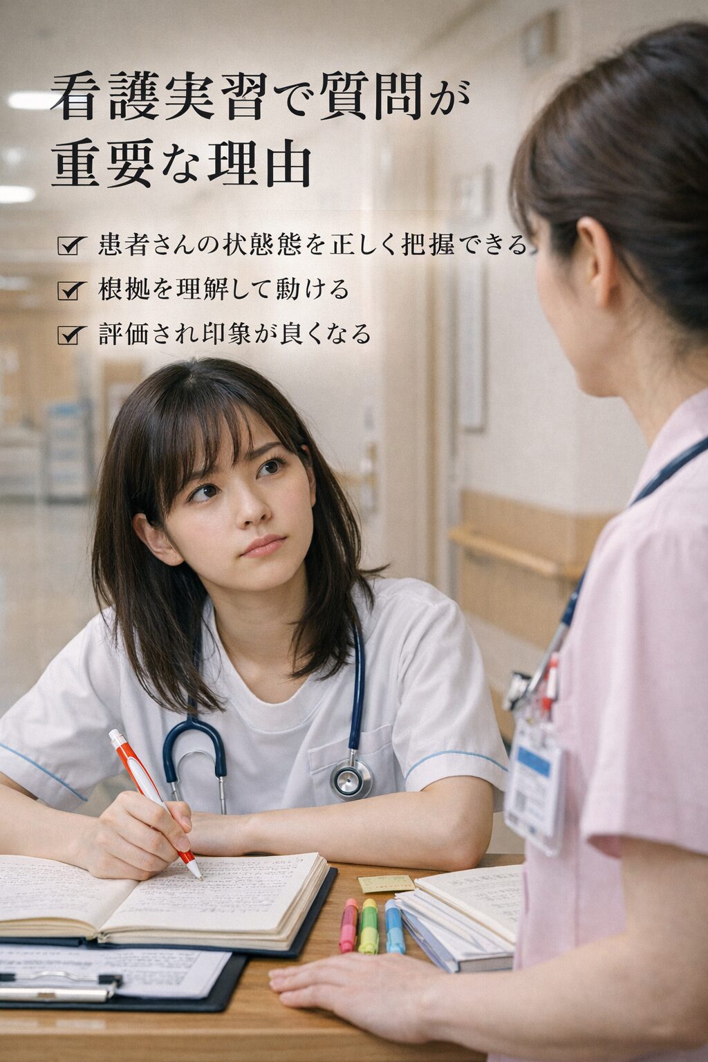 看護実習で質問が重要な理由